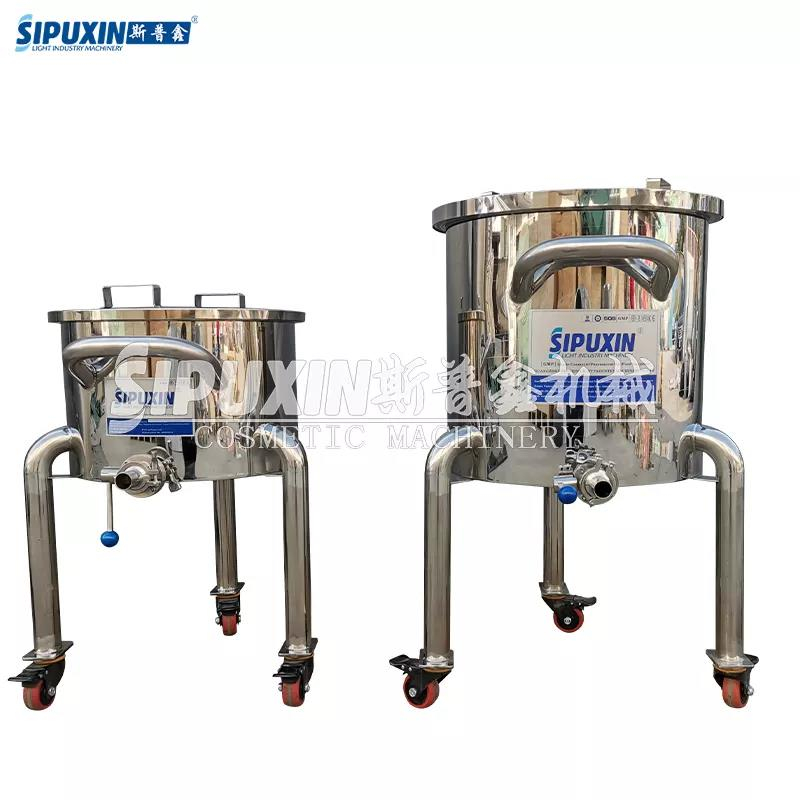 SPX High Quality Stainless Steel Flip Open Lid Water Tank Storage Liquid Juice Jam Storage Tank Widely Used Storage Tank