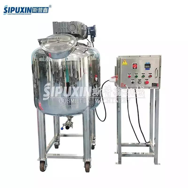 SPX Sanitary Stainless Steel Cosmetic Production Mixing Equipment Liquid Soap Making Machine Bathroom Supplies Mixing Tank