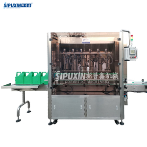 SPX 6 Nozzles automatic filling production line shampoo cosmetic cream honey liquid soap filling capping labeling machine