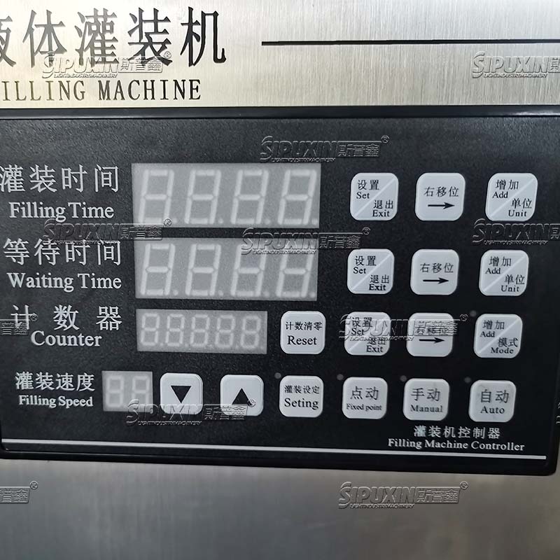 SPX Semi-Automatic Pneumatic Liquid Filling Machine