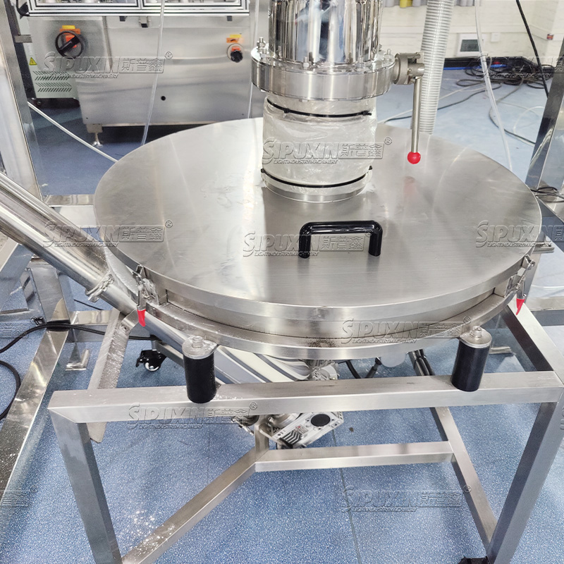 SPX Water Tank Perfume Making Machine Mixing Tank Perfume Pneumatic Dispersion Storage Tank