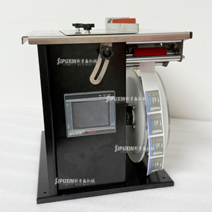  Factory Direct Supply Semi-automatic custom labeling machine for corner, side and top labels 