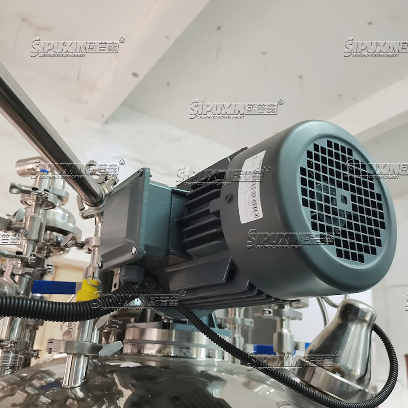 SPX High Speed Vacuum Homogenizing Emulsifying Machine For Making Cream Body Lotion
