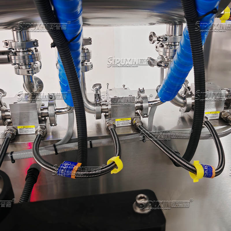  Automatic Single Head Double Discharge Filling Machine