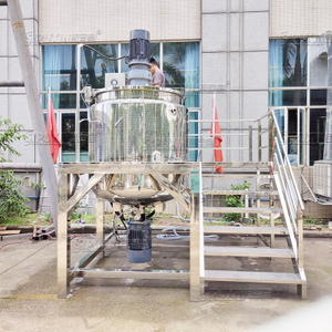 1000L Electrical Heating Mixing Tank with Bottom Homogenizer