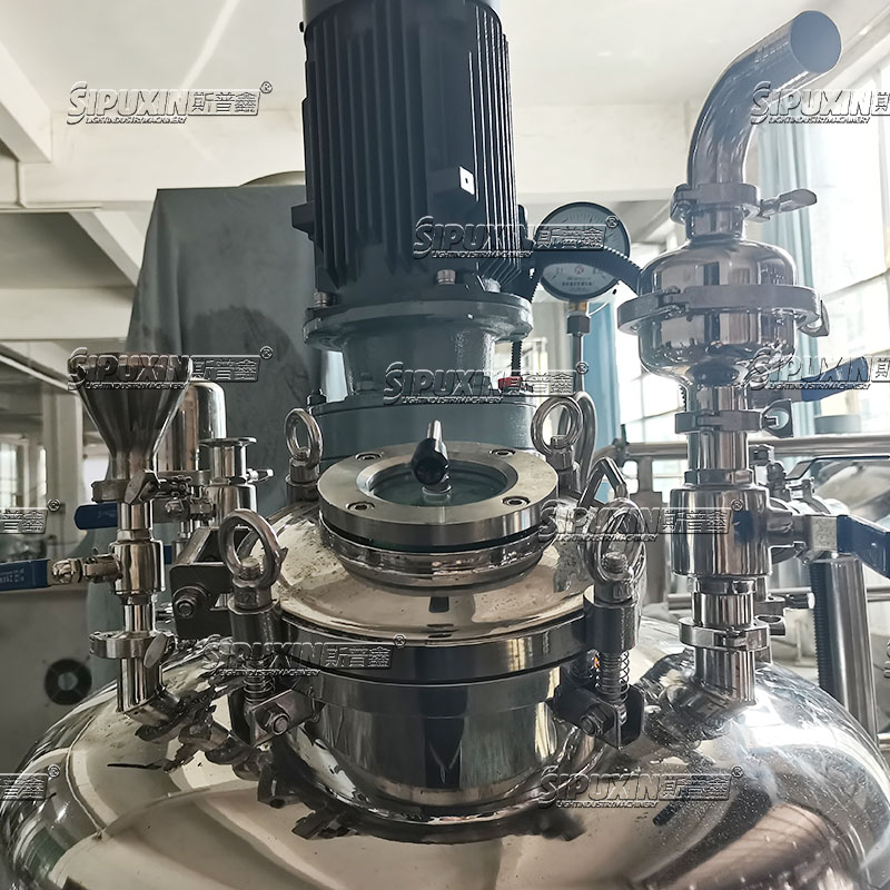 SPX High Speed Vacuum Homogenizing Emulsifying Machine For Making Cream Body Lotion