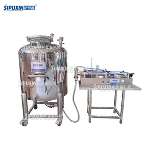 Semi Automatic Hand Cream Honey Filler Sauce Liquid Shampoo Filling Machine with Storage Tank