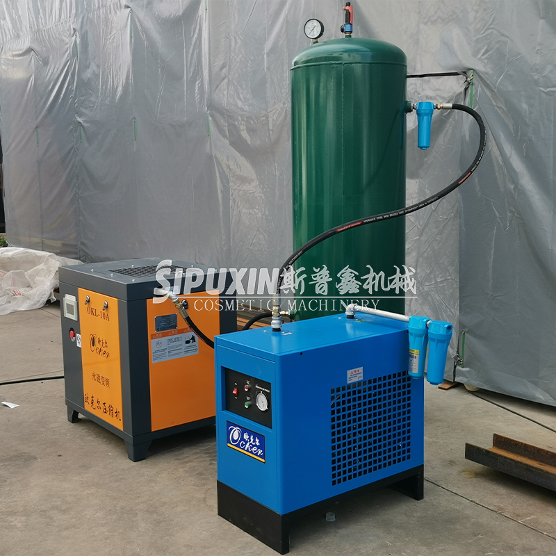 Screw Air Compressor With Compressor Unit Dryer Air Storage Tank