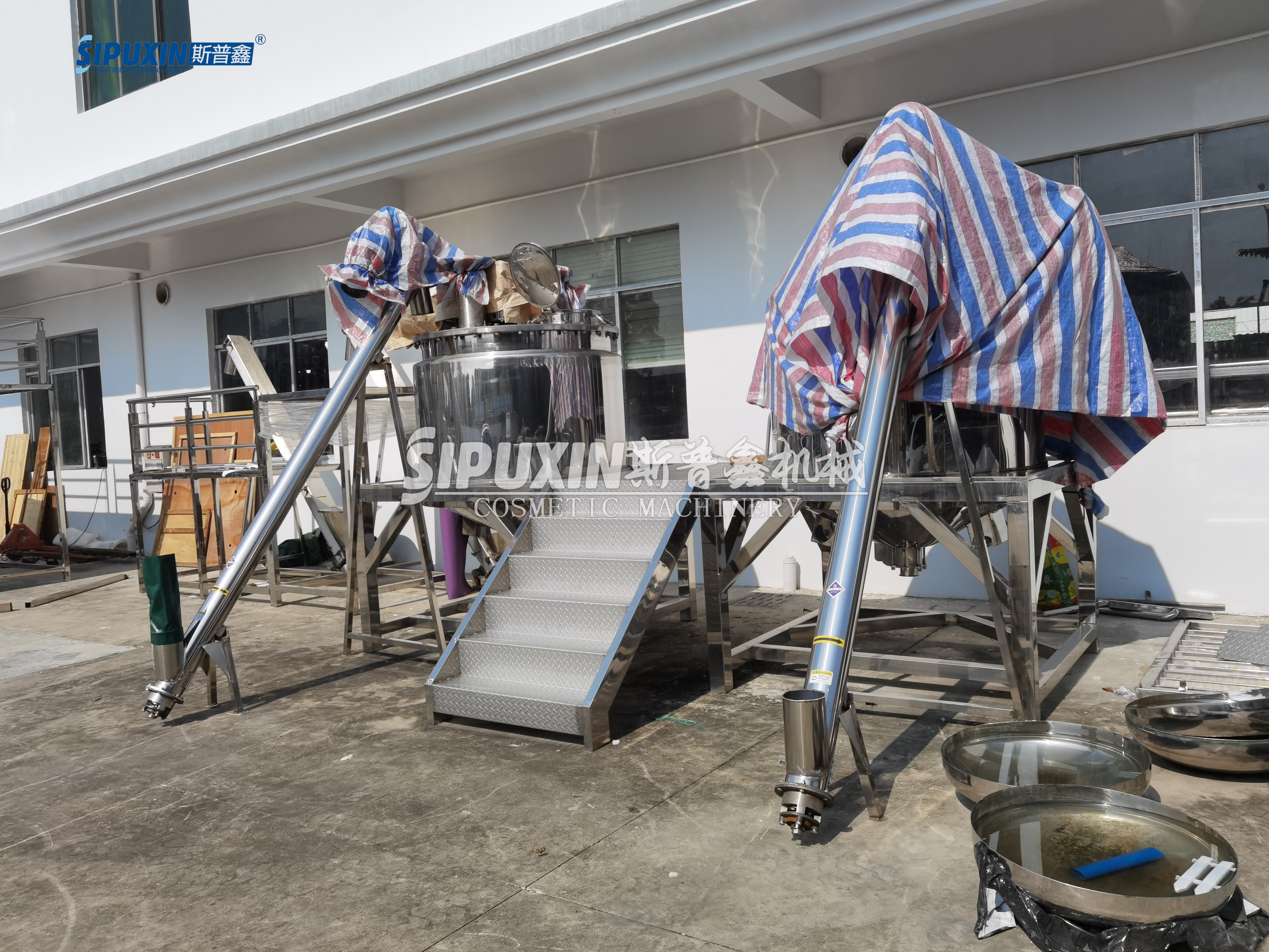 Sipuxin 2000L Kitchen waste treatment stirring decomposing tank