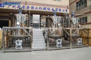 4000L Liquid Stainless Steel Mixer Combination with Weighing System