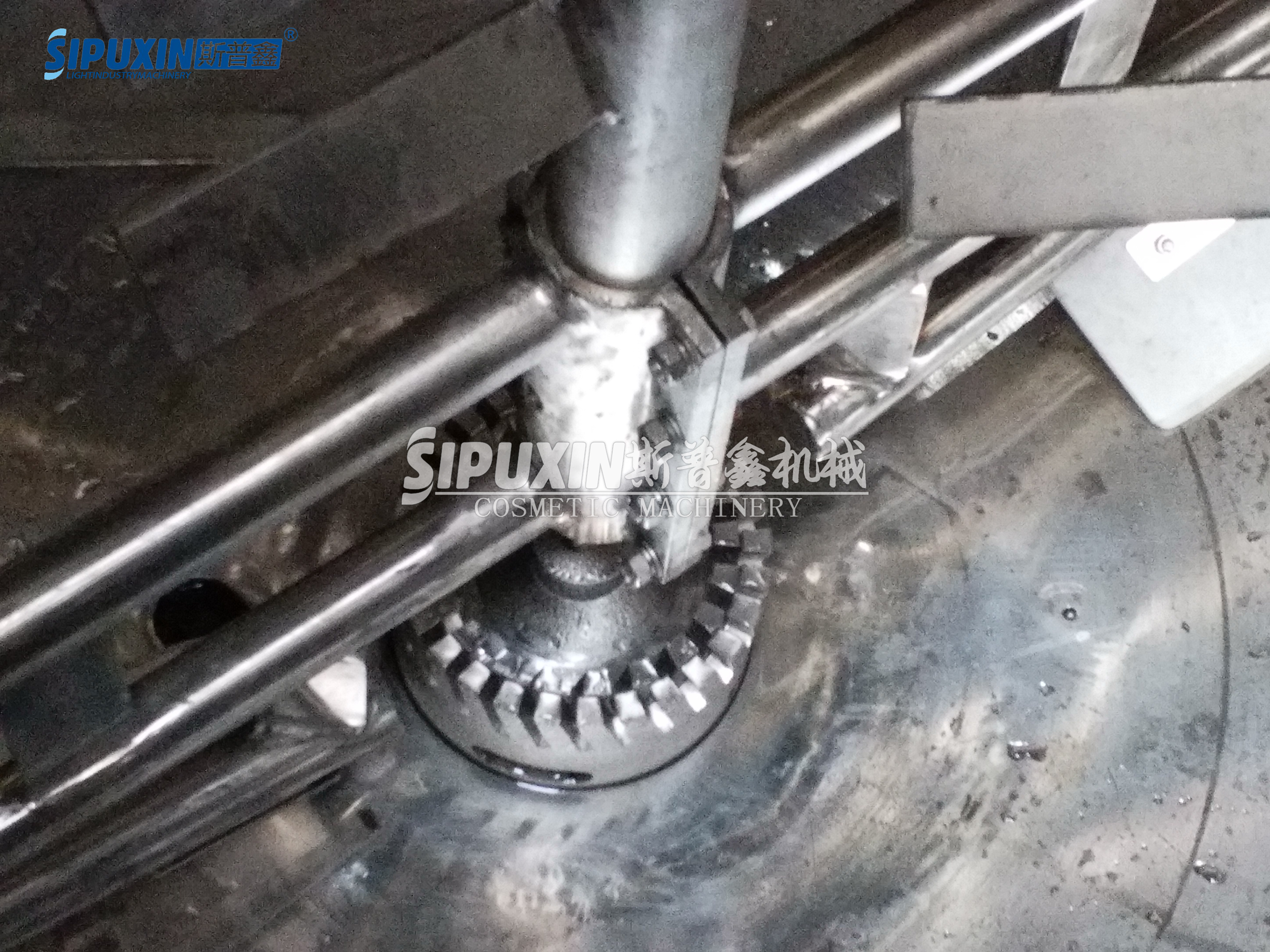 1000L Homogeneous Shampoo Blending Tank with Air Control Valve Discharge