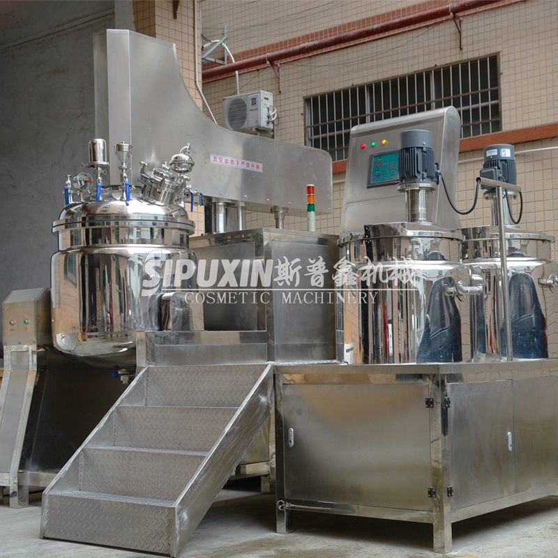 SPX 200L GMP Standard Vacuum Upper Homogeneous Emulsifying Equipment