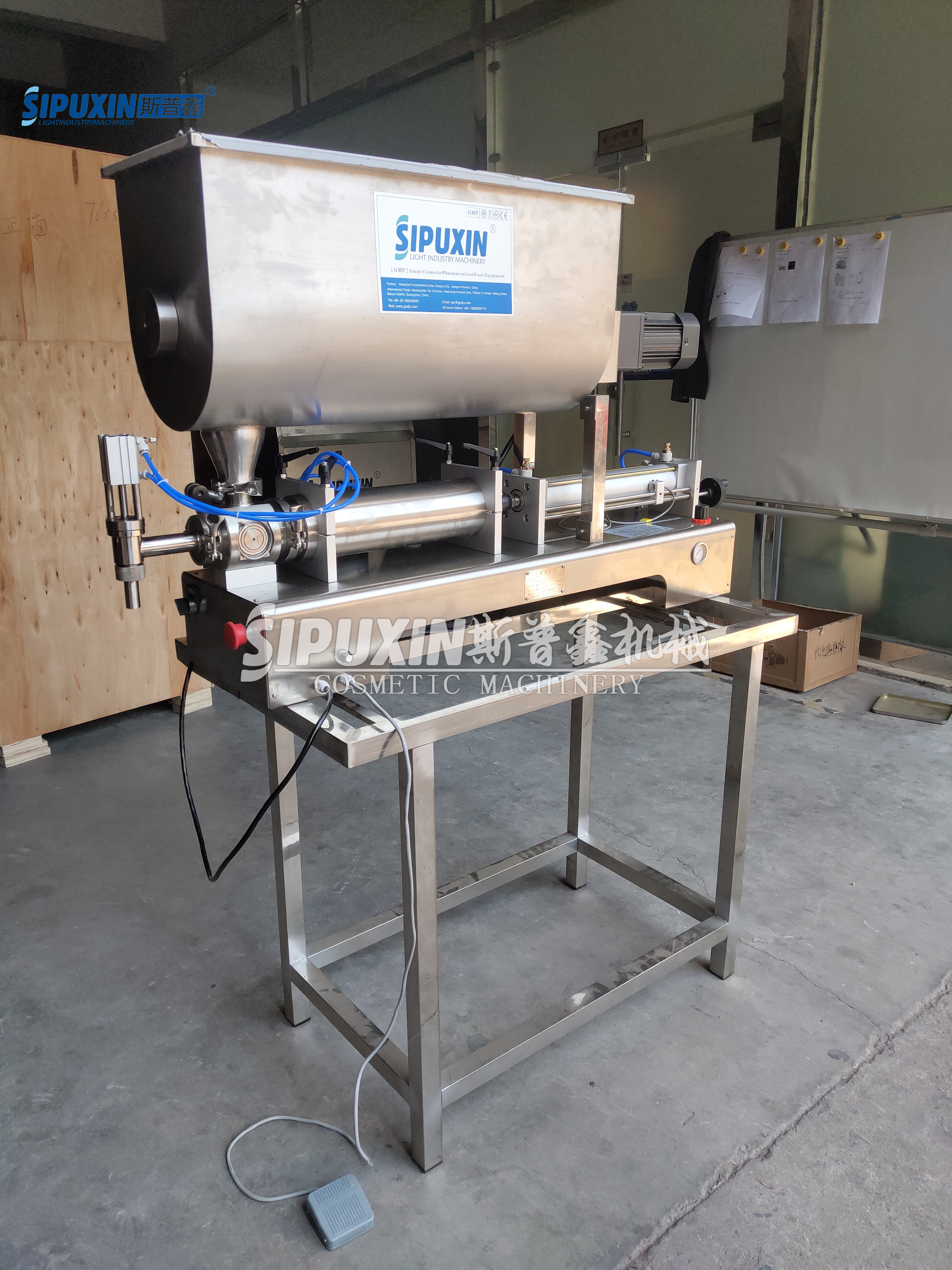 Customized Semi-automatic Pellet Filling Machine For Food