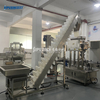 Rice Granule Powder Suger Fruit Jelly Filling Capping Machine