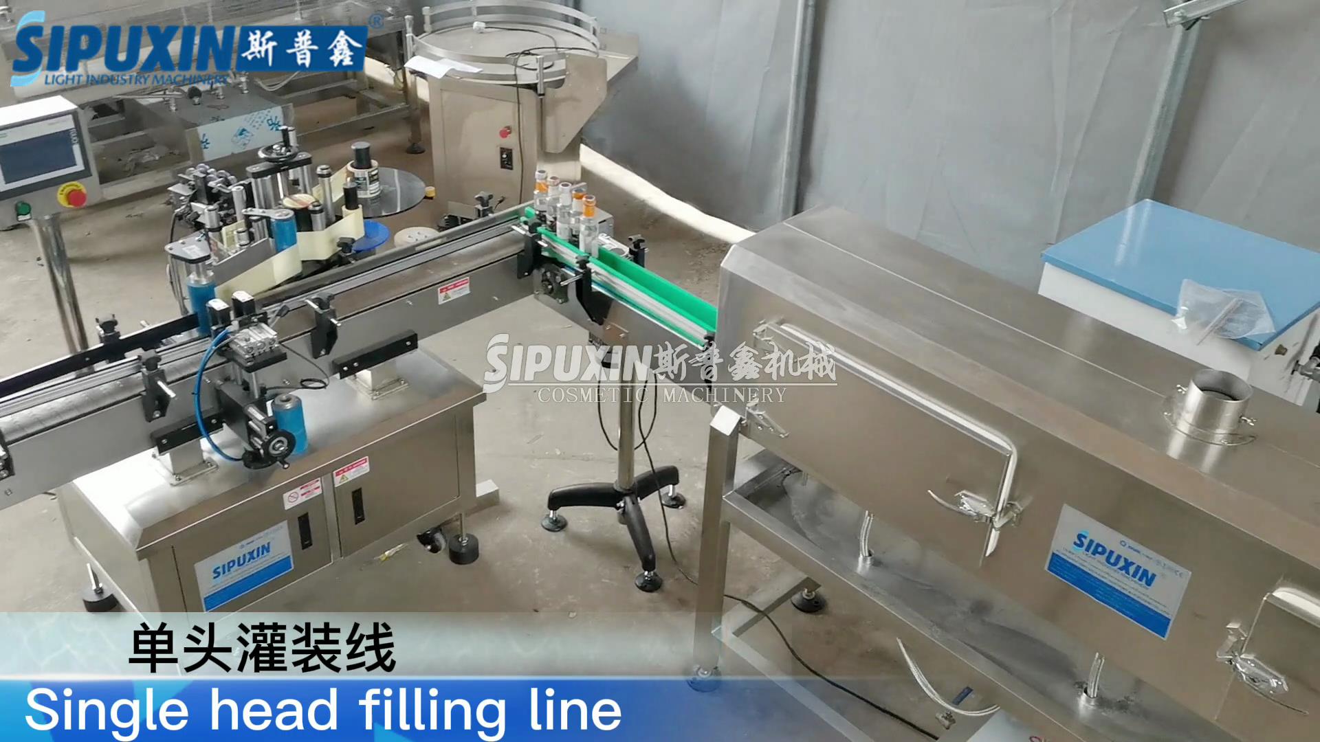 Soft Drink Filling Capping Sleeve Shrinking Labeling Machine