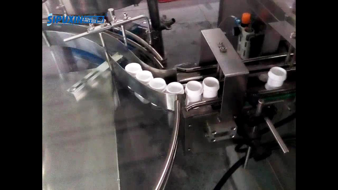Wax Hot Filling Chilling Capping Labeling Machine