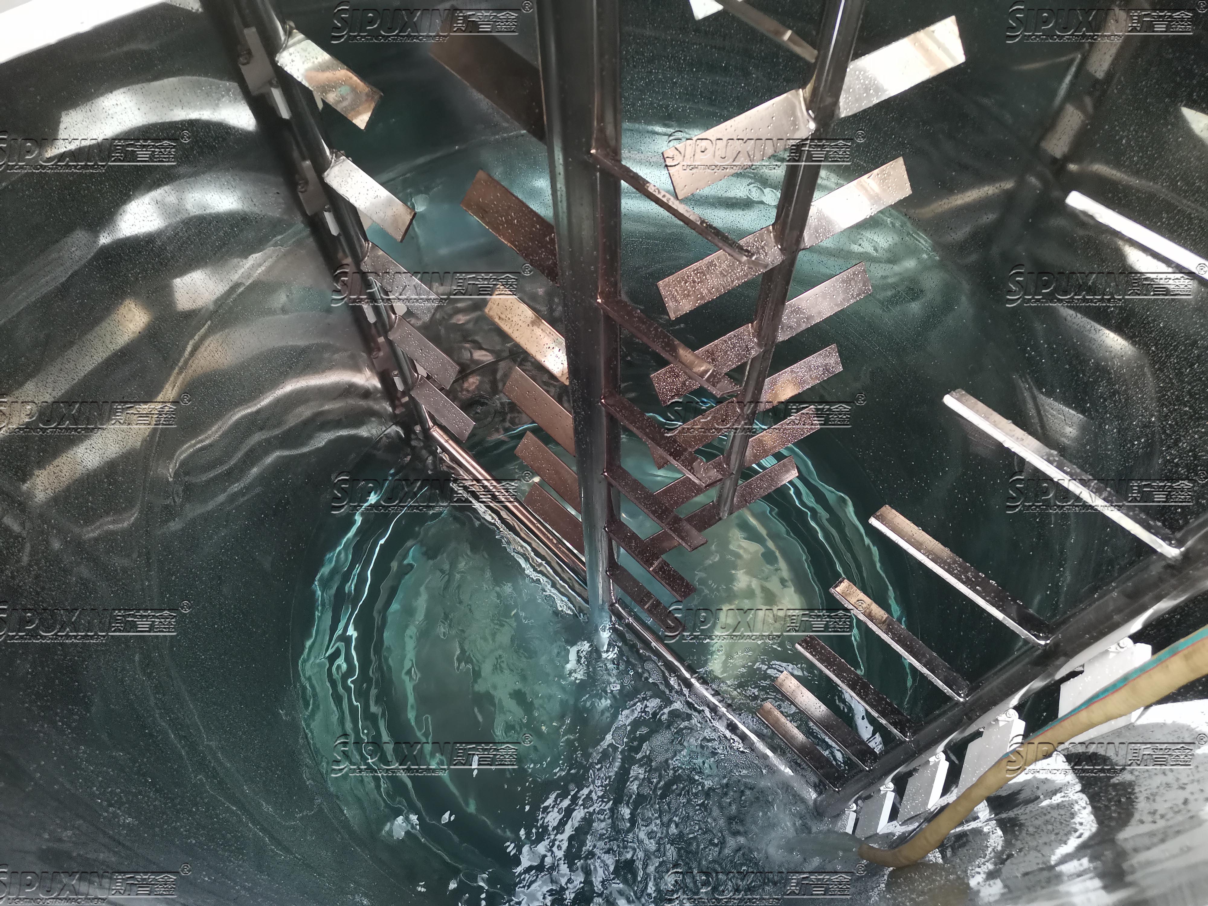 High-Speed 10KL Large Capacity Stainless Steel Mixing Pot for Efficient Mixing Equipment