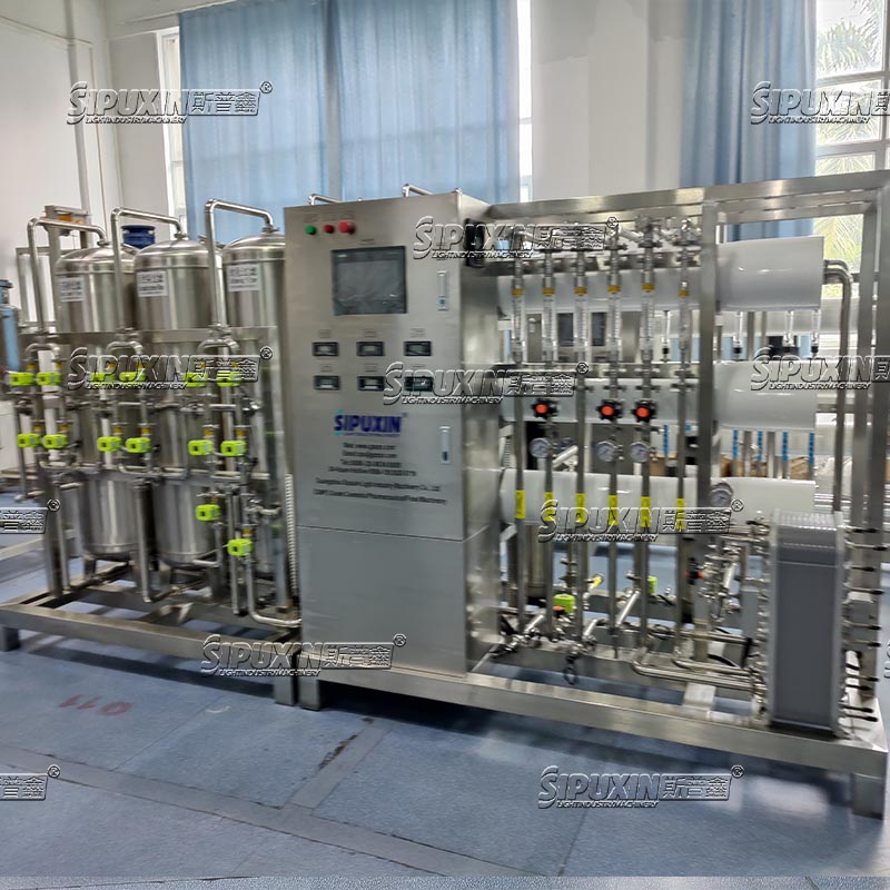 1000l 2 stage sanitary stainless steel water treatment machinery