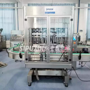 SPX SUS.316 Stainless Steel 6 Heads High Efficiency Cosmetics Material Filling Equipment Beverage Filling Machine with PLC