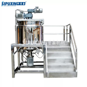 SPX Horizontal Motor Stainless Steel High Shear Liquid Soap Homogenizing Emulsifier Mixer Tank for Shampoo Shower Gel