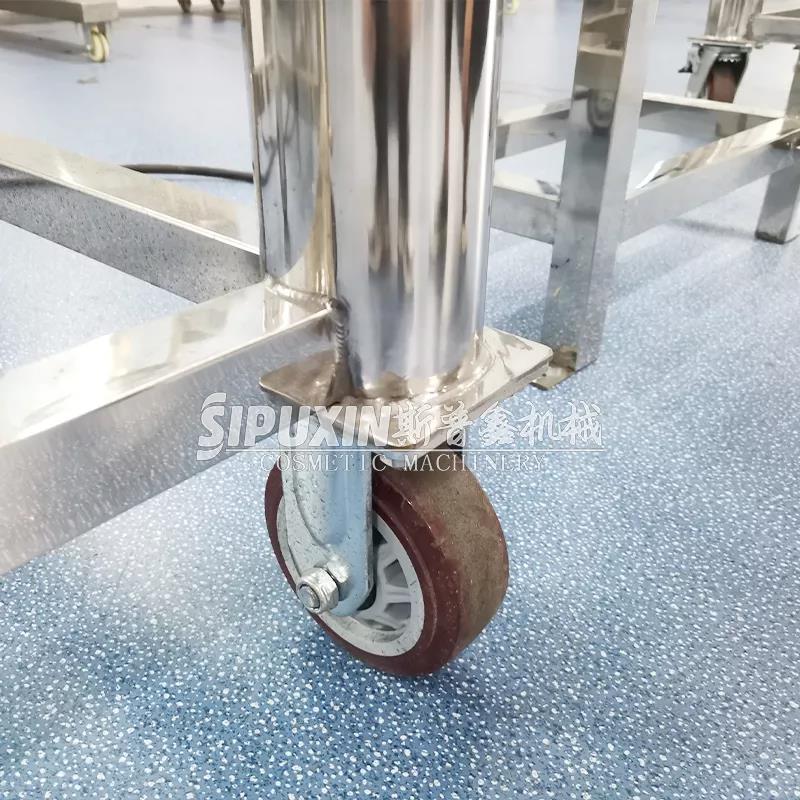Food Grade Stainless Steel Portable Single-layer Explosion-proof Mixing Tank
