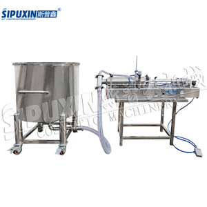 Semi Automatic Single Head Pneumatic Filling Machine Liquid Sauce Filling Machine From Factory Direct Sales
