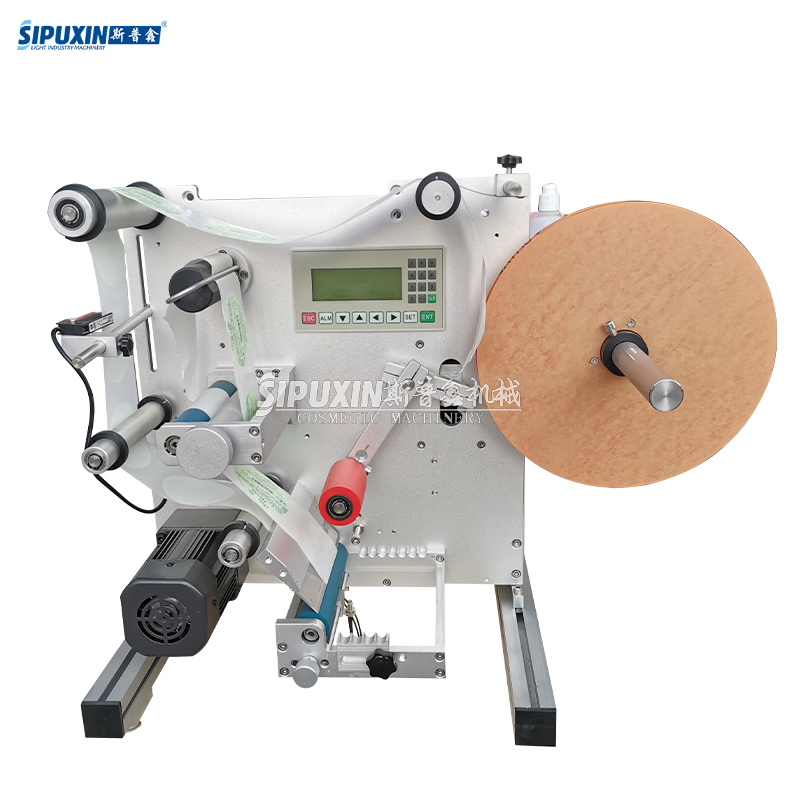 Hot Sale Semi-automatic Pet Plastic Bottle Labeling Machine For Round Bottles