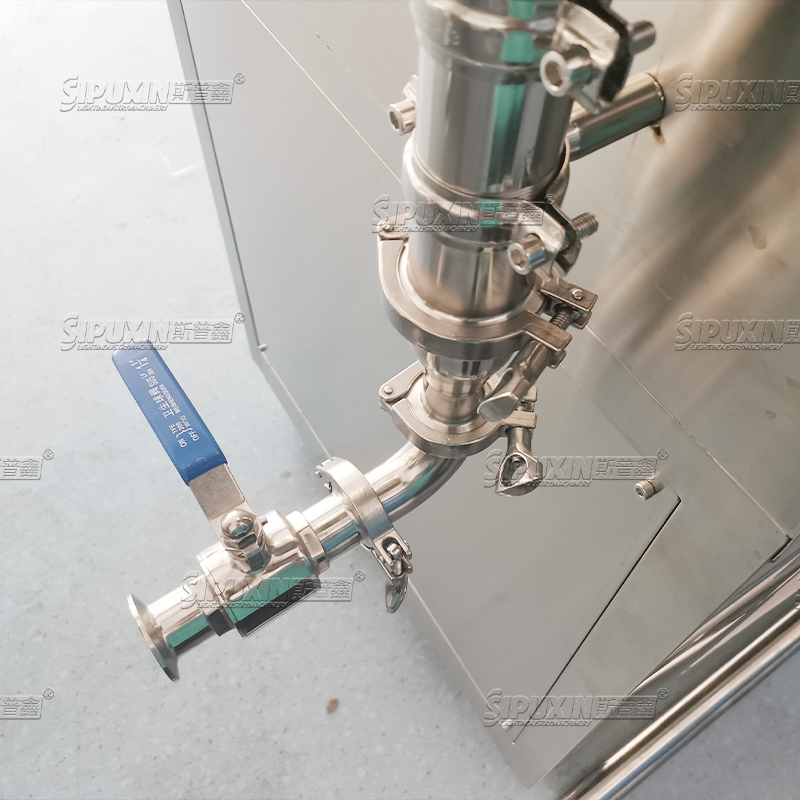 Vacuum System High Shear Mixing Emulsifying Homogenizing Mixer 