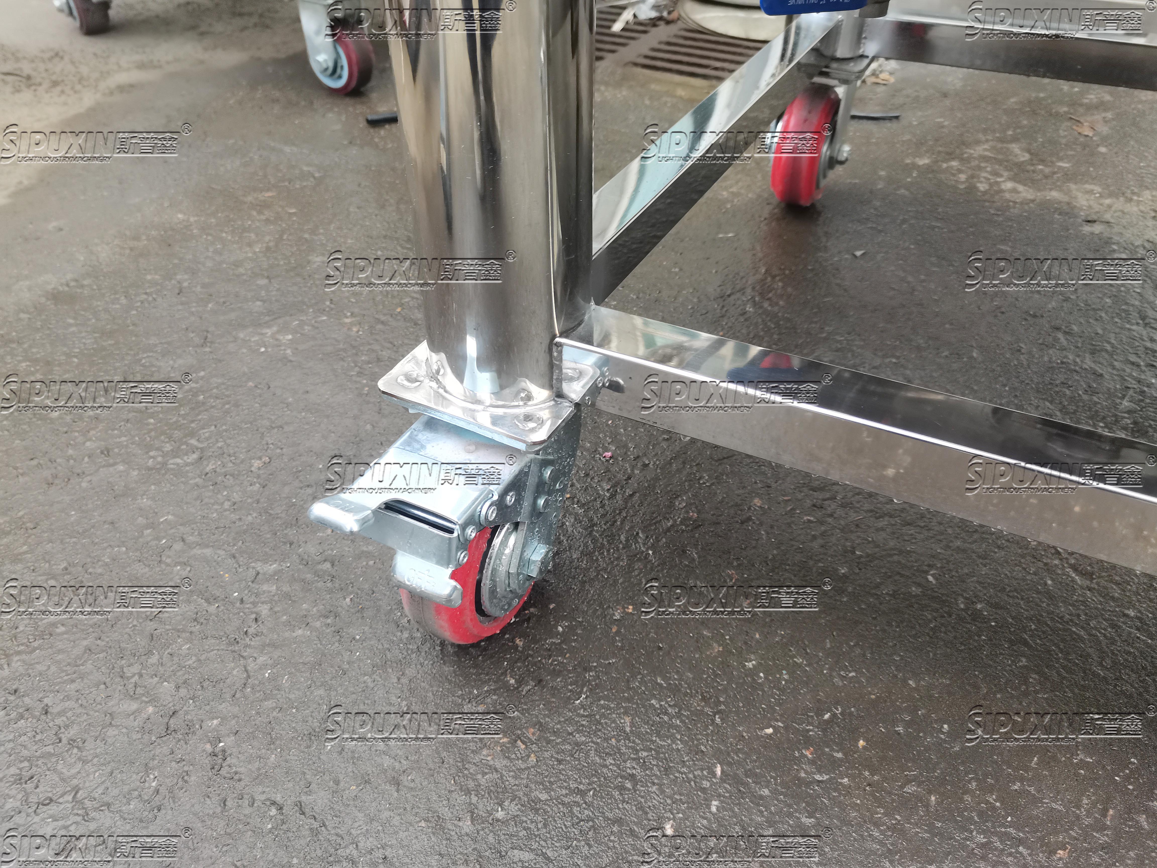 SPX Automatic Stainless Steel Vacuum Homogenizer Emulsifier, Mixing Tank with Agitator for Cosmetic Beverage Chemical