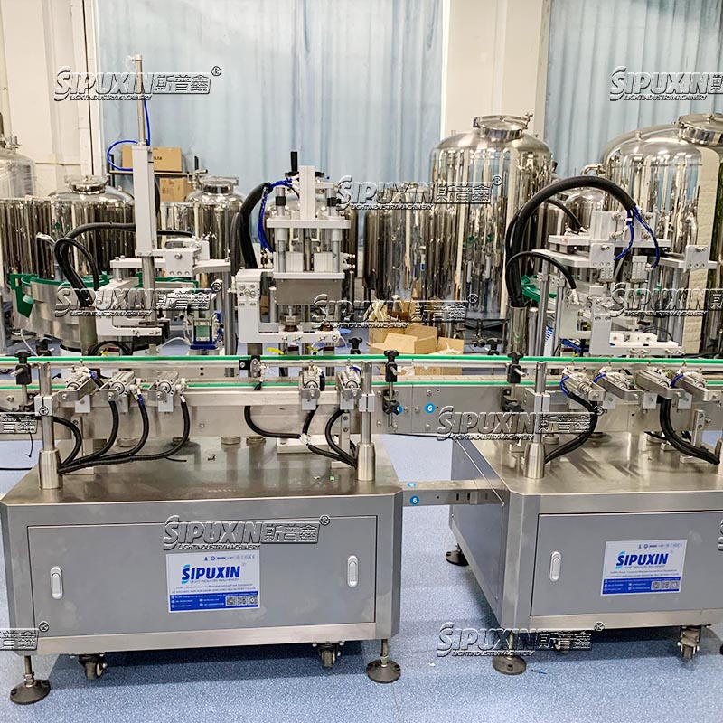 Vacuum Perfume Filling Machine for Glass Bottles, Automatic Essential Oil Liquor Bottling Equipment with No-Drip No-Foam System