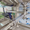 10 Ton Liquid Detergent Chemical Mixing Tank With Raw Material Drum Lifting Device For Cosmetic & Chemical Industry