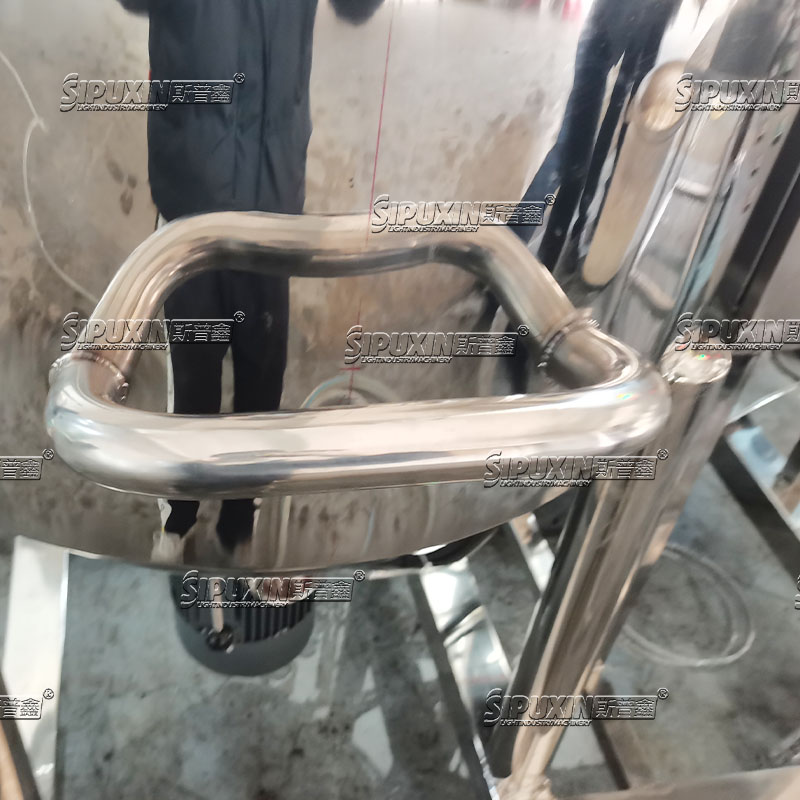 SPX High Speed Vacuum Homogenizing Emulsifying Machine For Making Cream Body Lotion