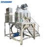 Vacuum Emulsifier Mixer Fixed Type Cosmetic Cream Sauce Mayonnaise Making Machine