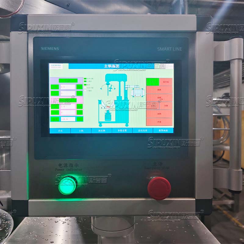 30L SUS316L Laboratory Conical Bottom Lifting Emulsifier High Shear Mixing Equipment