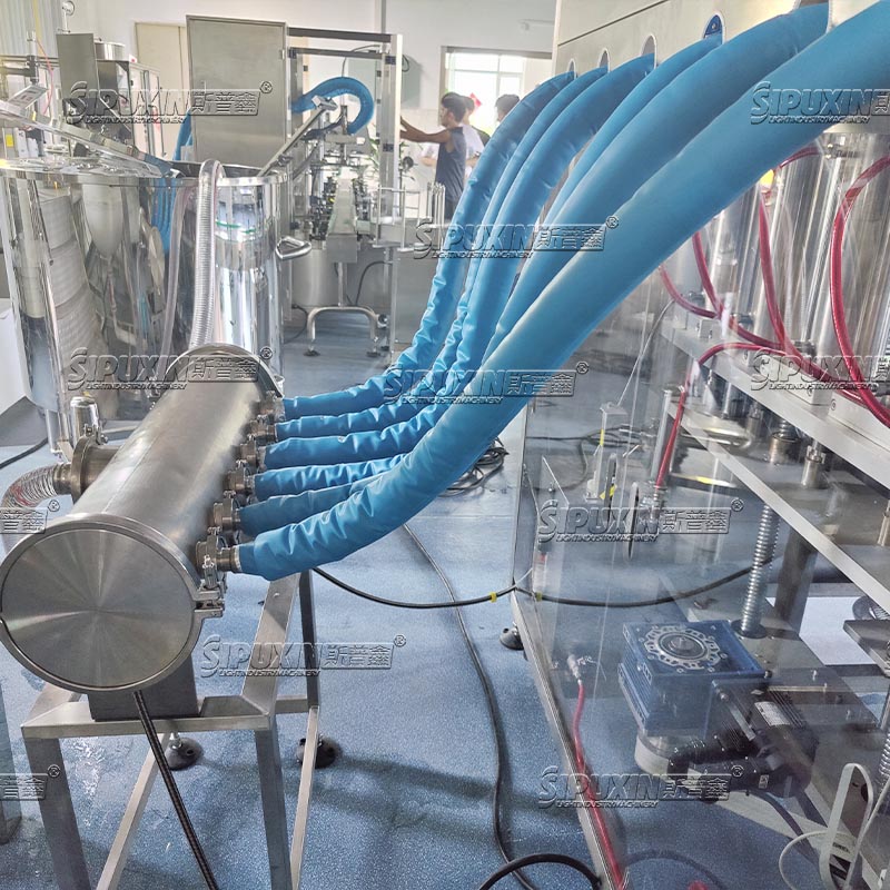 Automatic Vaseline Cosmetic Constant Temperature Filling Machine