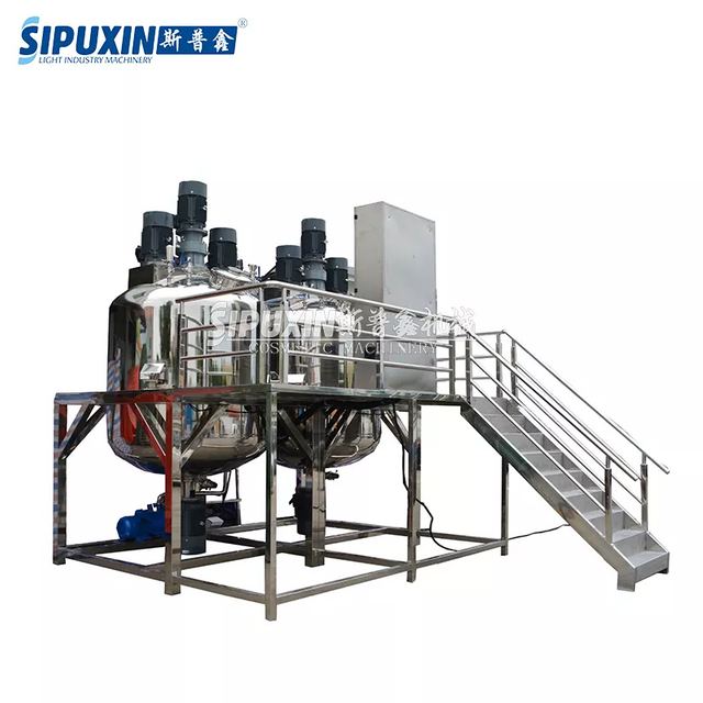 SPX Vacuum Homogenize Mixer Face Cream Vacuum Emulsifying Machine Cosmetic Cream Mixer Machine