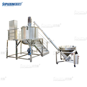 SPX 1000L Stainless Steel Shampoo Making machine heating homogenizing mixer machine