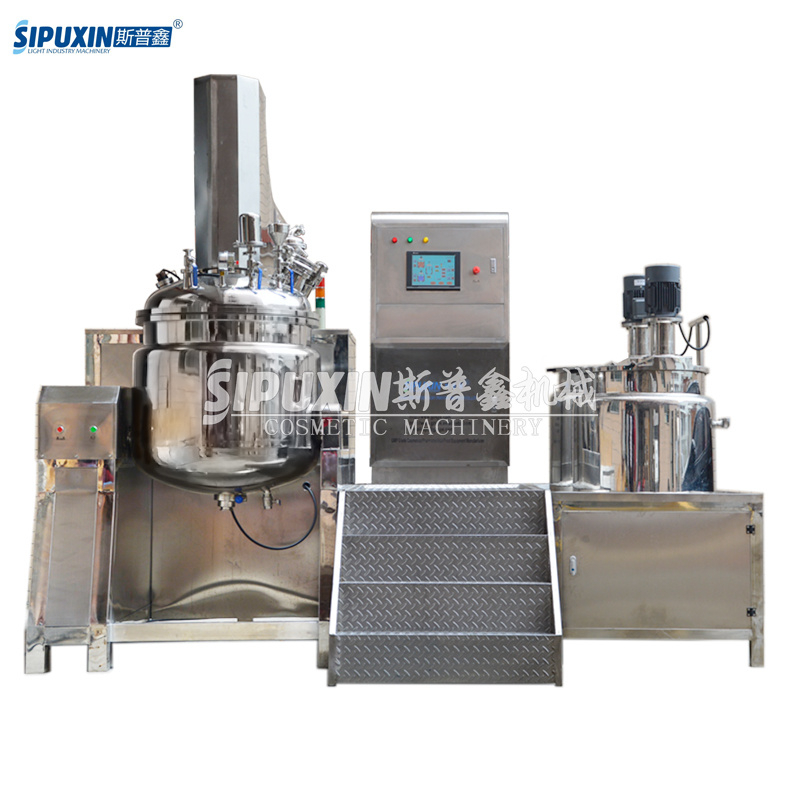 SPX 200L GMP Standard Vacuum Upper Homogeneous Emulsifying Equipment