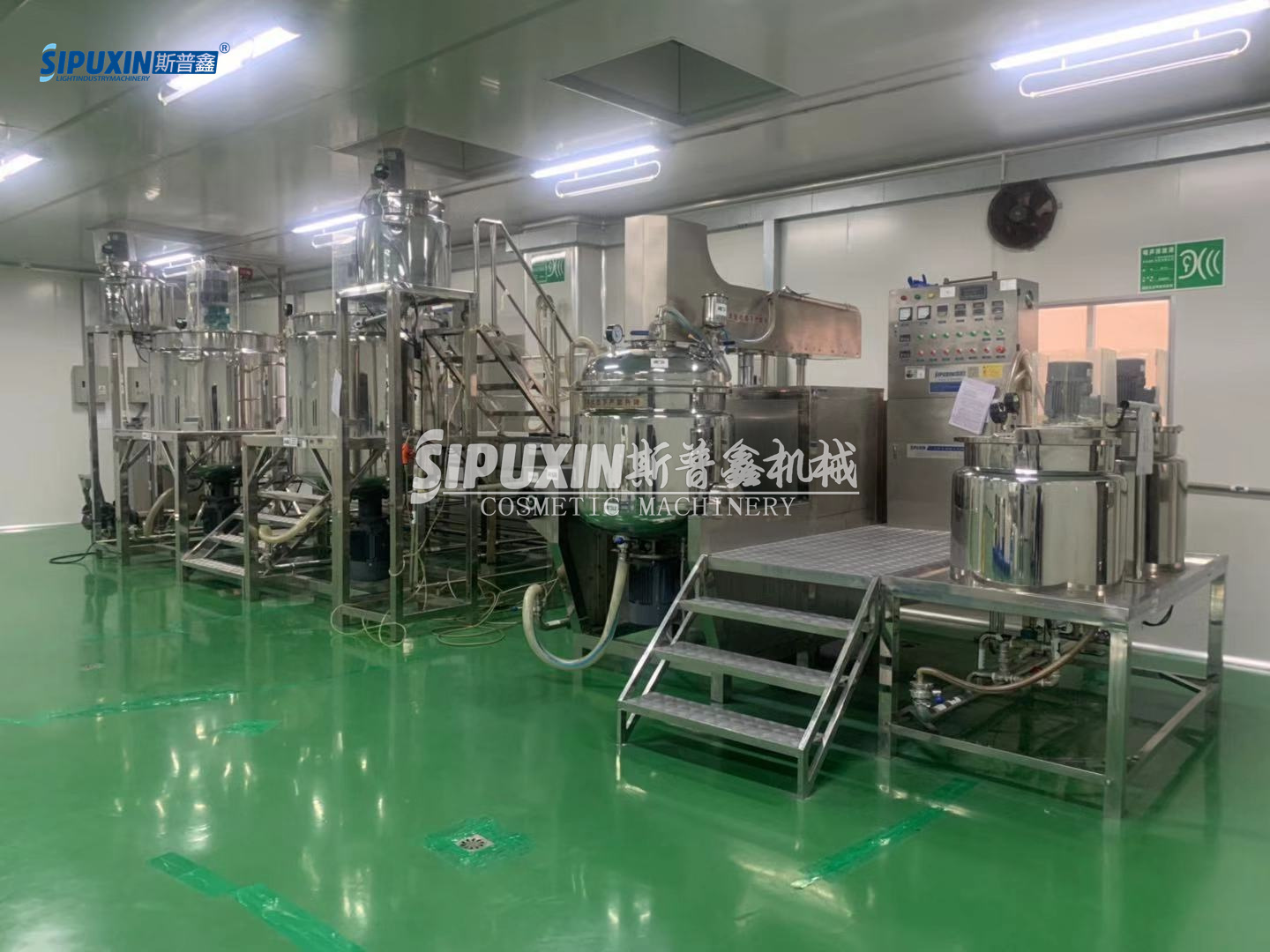 Large Engineering Combination Stirring Pot for Industrial Manufacture 