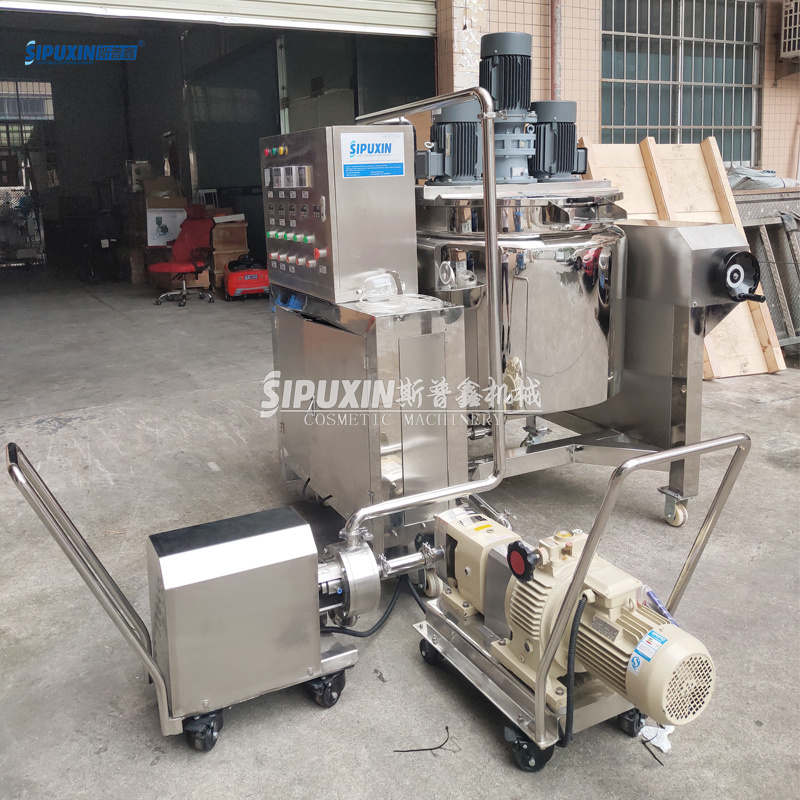 350L Mayonnaise Dumping Dispersive Mixing Machine For Food Industry 