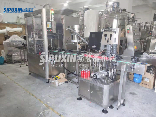 5L Fertilizer 4 Heads Filling Capping Labeling Machine