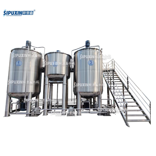 High-Speed 10KL Large Capacity Stainless Steel Mixing Pot for Efficient Mixing Equipment