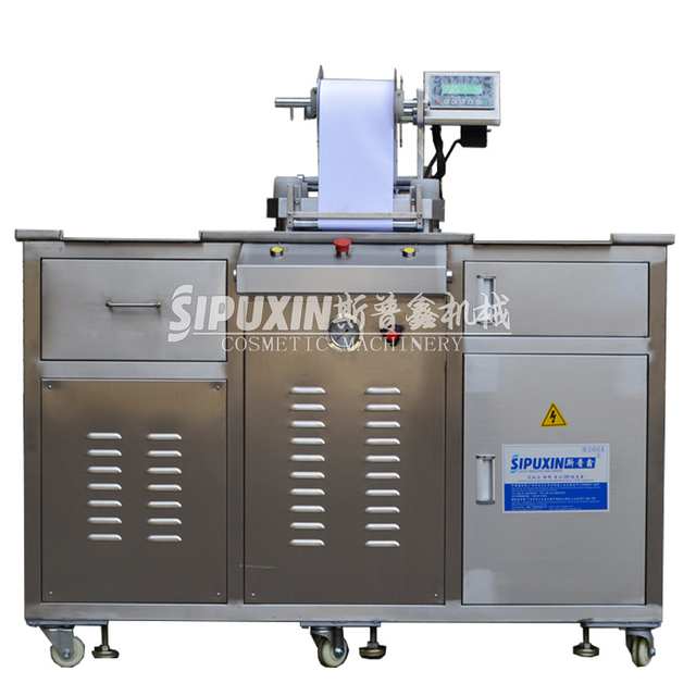 Efficient Pressing Machine for Cosmetics Semi-Automatic Powder Press Machine for Blush Eyeshadow Backed Powder & Compact Powder