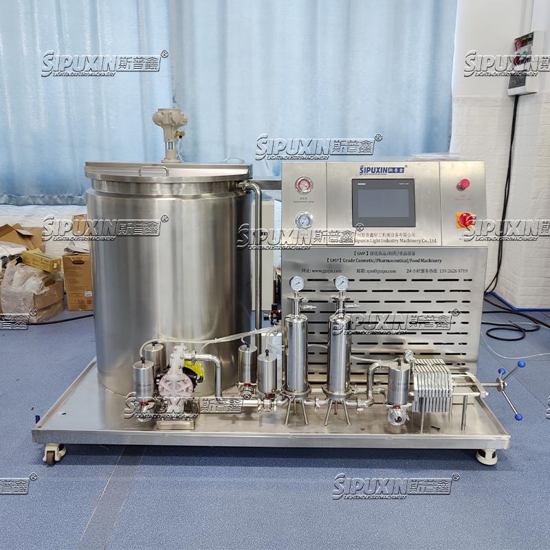 Wholesale Perfume Filter Freezing Making Mixing Machine Perfume Mixer Maker for Production Line Chilling Machine Equipment