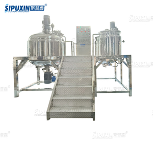 1T Fixed Electric Heating For Lotion Vacuum Homogeneous Emulsifier