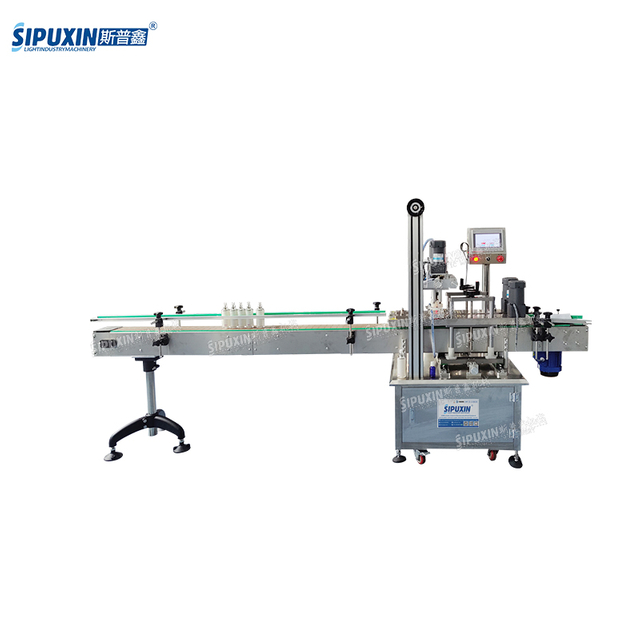 Automatic Aligned Linear Bottle Capping Machine Capper Crimper