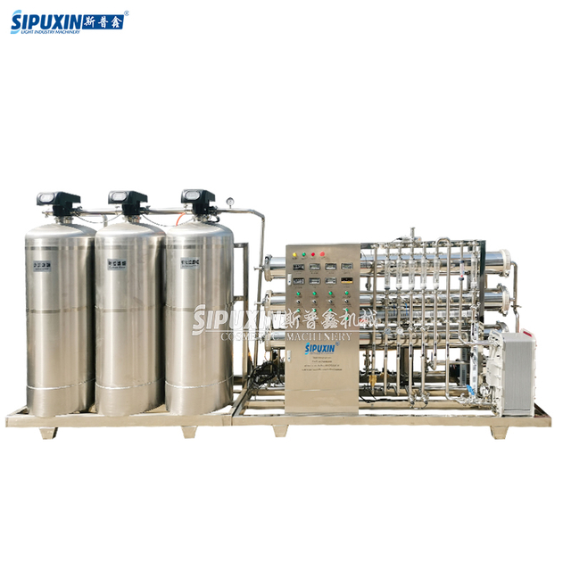 2000LPH Reverse Osmosis Industrial Purification Filtration Appliances Plants Water Treatment Machine For Commercial Urban Water Treatment