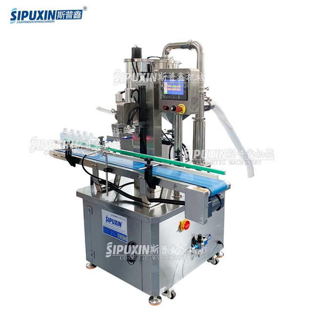 Automatic Single-head Piston Filler with Integrated Feeding Pump