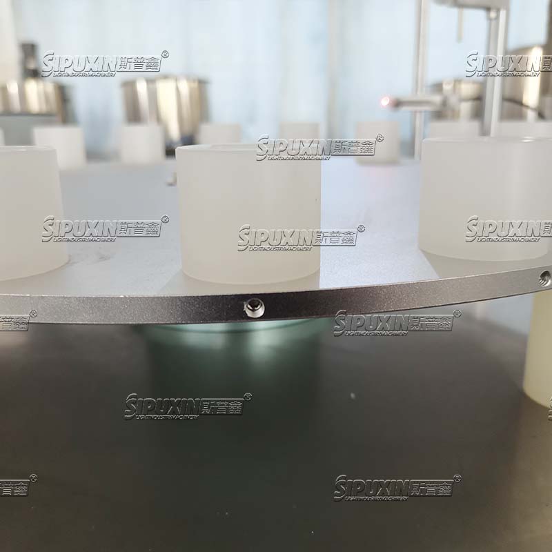 Perfume Chuck Type Filling Capping Machine for Small Volume Bottle