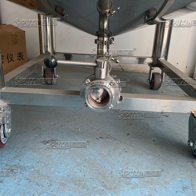 SJB-J-100 New 5L Disperse Electrical Heating Shampoo Mixing Pot